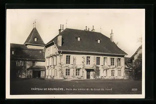 AK Goumoens, Château de Goumoens, Asile des Vieillards du Gros de Vaud