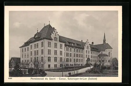 AK Estavayer-le-Lac, Pensionnat du Sacre-Coeur