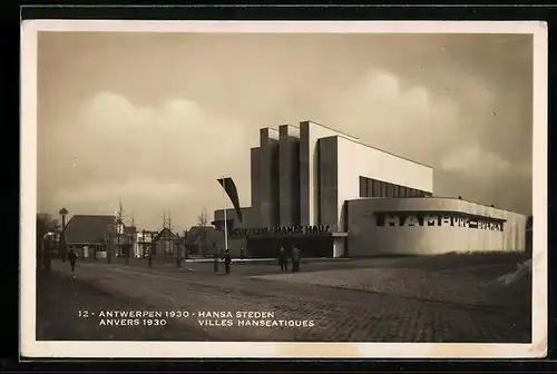 AK Antwerpen, Wereldtentoonstelling 1930, Hansa Steden