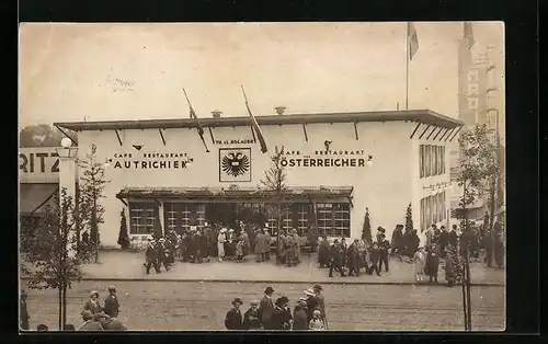 AK Bruxelles, Exposition Universelle 1935, Restaurant Autrichien