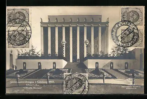 AK Göteborg, Jubileumsutställningen 1923, Minneshallen