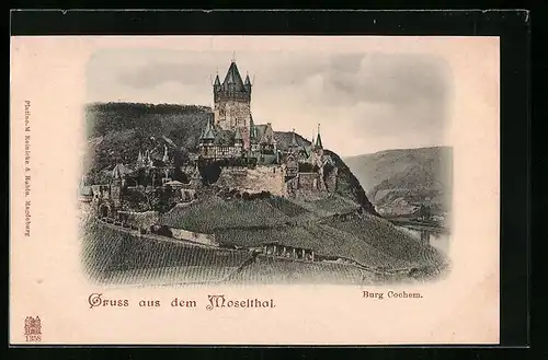 AK Cochem, Burg und Weinberge