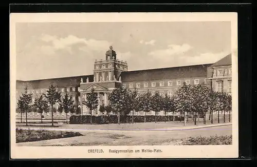AK Crefeld, Realgymnasium am Moltke-Platz