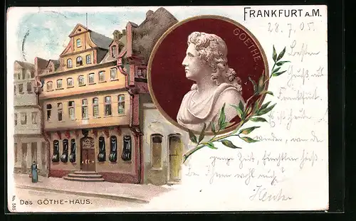 AK Alt-Frankfurt, Das Göthe-Haus