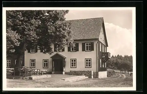 AK Oepfershausen, Berggasthof u. Pension Amönenhof auf dem Hahnberg
