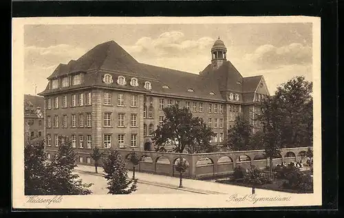 AK Weissenfels, Partie am Real-Gymnasium