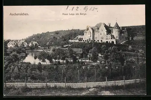AK Aschersleben, Haus Lapp am Berg