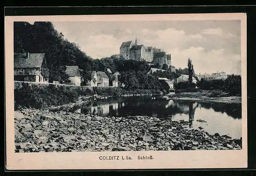 AK Colditz i. Sa., Ansicht Schloss