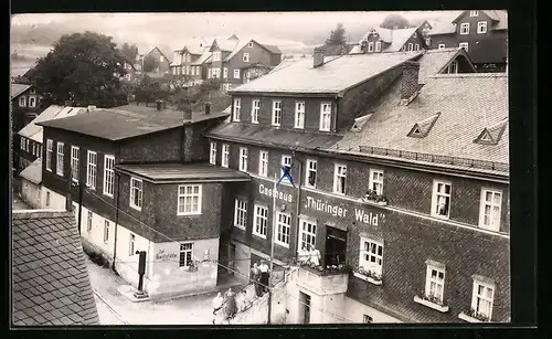 AK Piesau /Thürw., Gasthaus Thüringer Wald