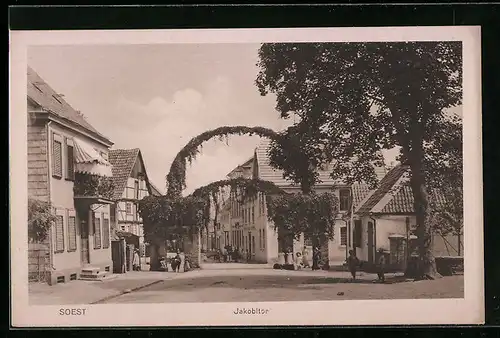 AK Soest, Blick auf Jakobitor