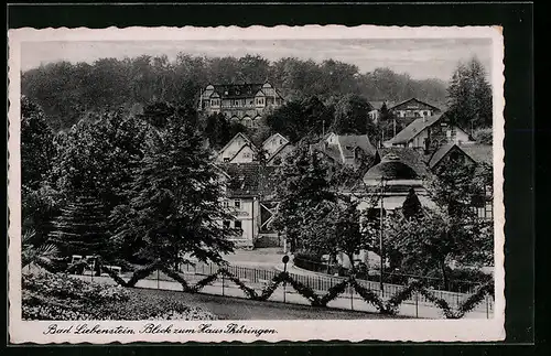 AK Bad Liebenstein, Blick zum Haus Thüringen