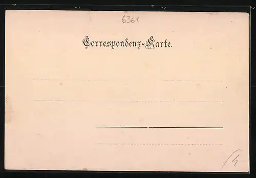 AK Hopfgarten, Ortsansicht mit der hohen Salve