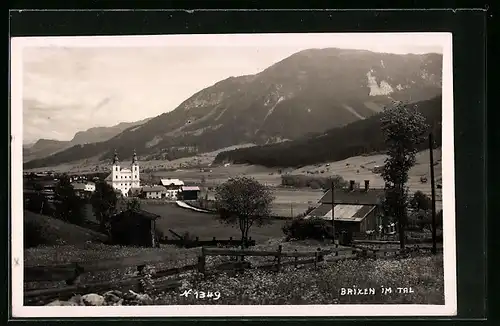 AK Brixen im Tal, Panoramablick auf Ort und Umgebung