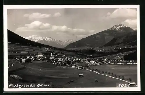 AK Fulpmes, Ortsansicht mit Blick ins Land