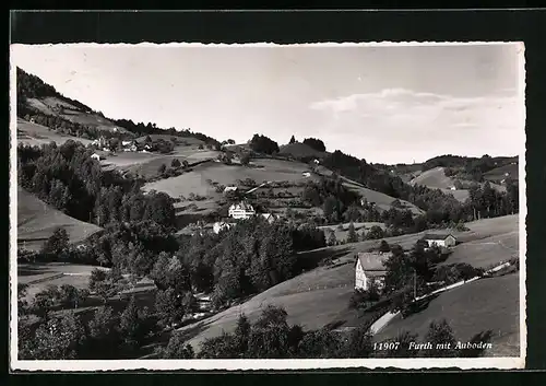 AK Furth, Ortsansicht mit Auboden