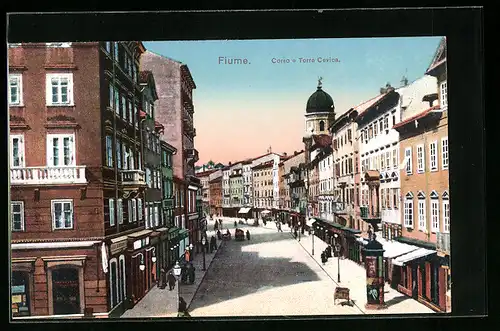 AK Fiume, Corso e Torre Cevica