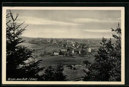 AK Rott /Eifel, Teilansicht