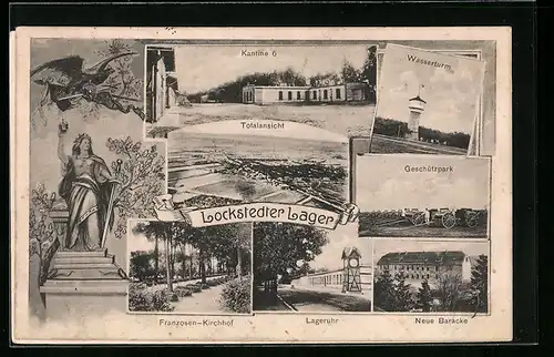 AK Lockstedter Lager, Kantine, Geschützpark, Wasserturm