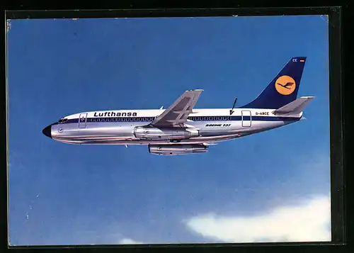 AK Flugzeug Boeing 737 City Jet, Fluggesellschaft Lufthansa