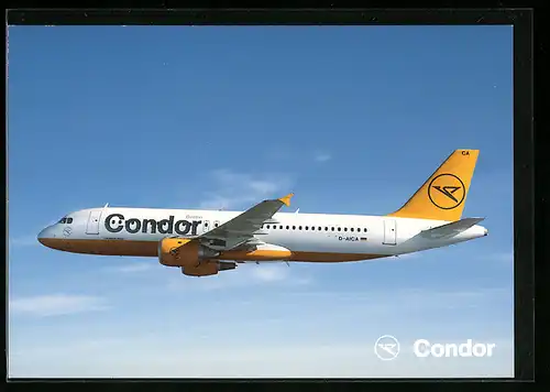 AK Airbus 320, Condor, Flugzeug