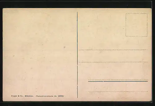 AK Meljine, Teilansicht der Ortschaft