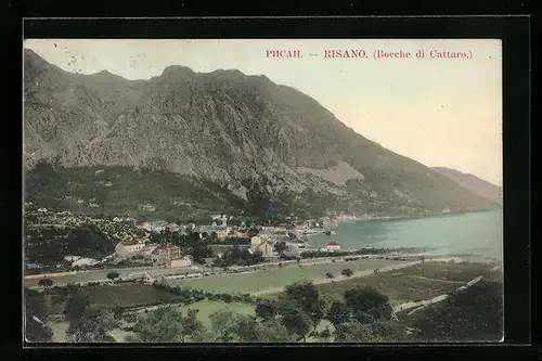 AK Risano, Blick nach dem Ort in der Bucht