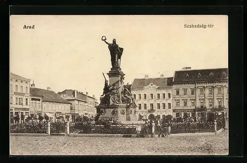 AK Arad, Szabadság-tér