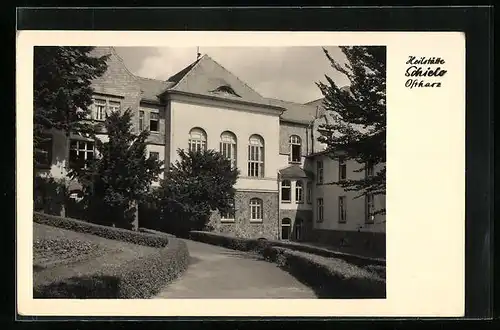 AK Schielo /Ostharz, Heilstätte Schielo