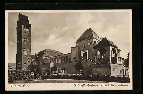 AK Darmstadt, Künstlerkolonie - Ausstellungshaus