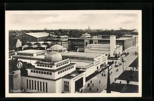 AK Düsseldorf, Gesolei-Ausstellung 1926, Totalansicht