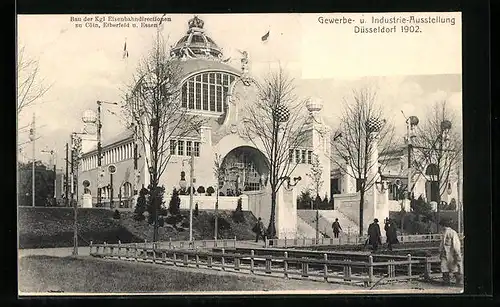 AK Düsseldorf, Gewerbe- und Industrie-Ausstellung 1902