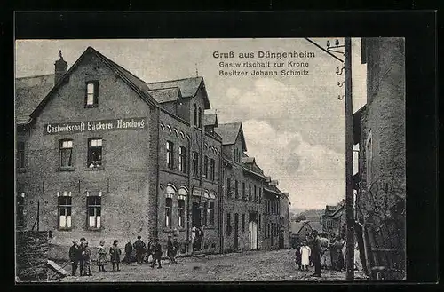AK Düngenheim, Gastwirtschaft zur Krone von Johann Schmitz
