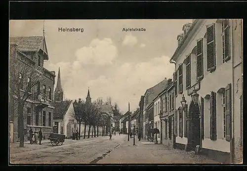 AK Heinsberg, Partie in der Apfelstrasse