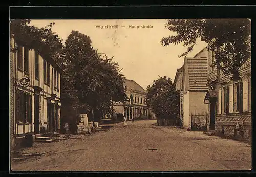 AK Waldbröl, Ansicht Hauptstrasse