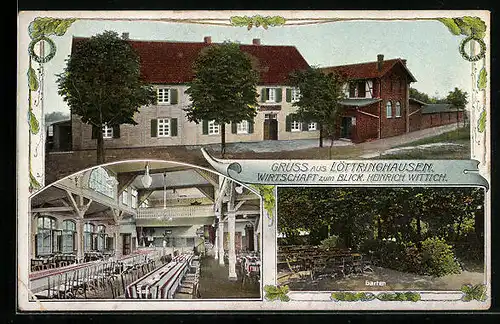 AK Löttringhausen, Gasthaus Wirtschaft zum Blick