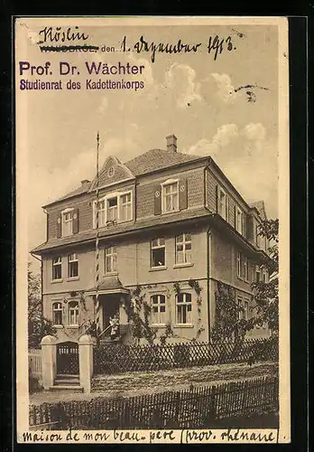AK Waldbröl, Wohnhaus Prof. Dr. Wächter