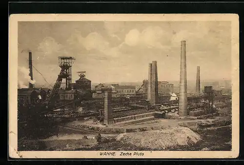 AK Wanne, Kohle-Zeche Pluto