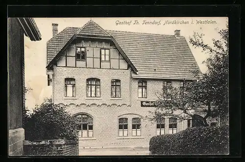 AK Nordkirchen i. Westfalen, Gasthof Th. Tenndorf