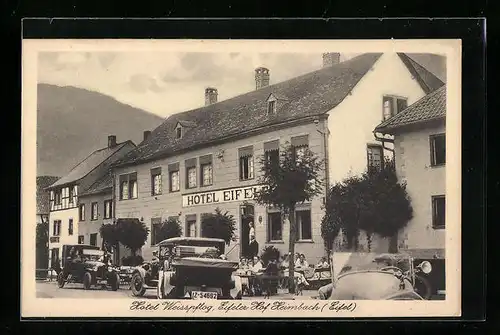 AK Heimbach /Eifel, Hotel Weisspflog Eifeler Hof