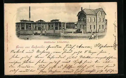 AK Eschweiler, Städtischer Schlachthof