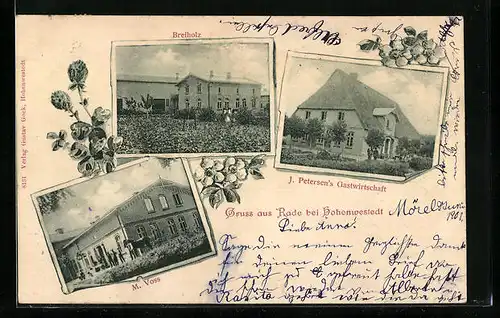 AK Rade, Breiholz, J. Petersens Gastwirtschaft, M. Voss