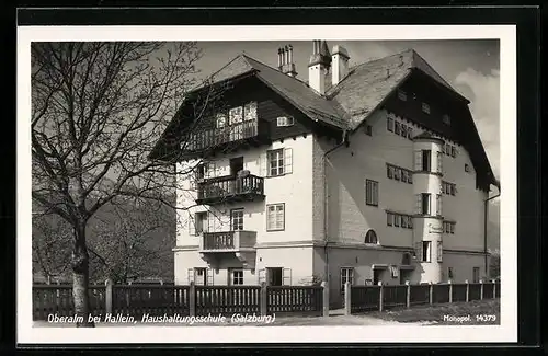 AK Oberalm b. Hallein, Haushaltungsschule