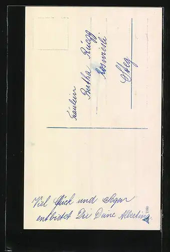 AK Pfarrer segnet Konfirmandin