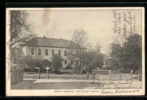 AK Segeberg, Königliches Seminar