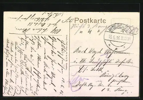 AK Hildburghausen, Markt mit Herzog-Georg-Brunnen