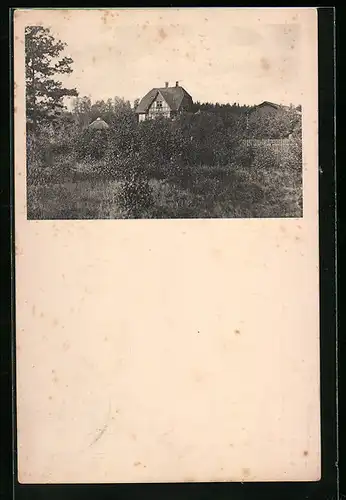 AK Schmannewitz, Blick auf das Jagdhaus