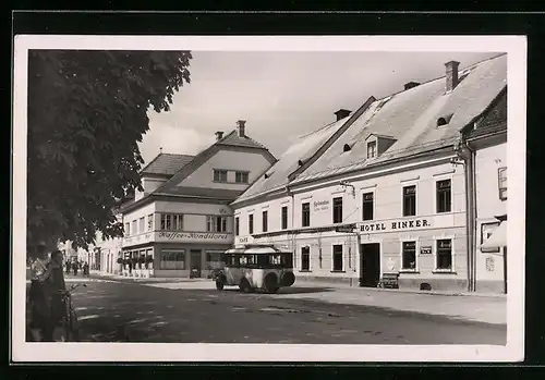 AK Neumarkt, Hotel Hinker und Cafe-Konditorei