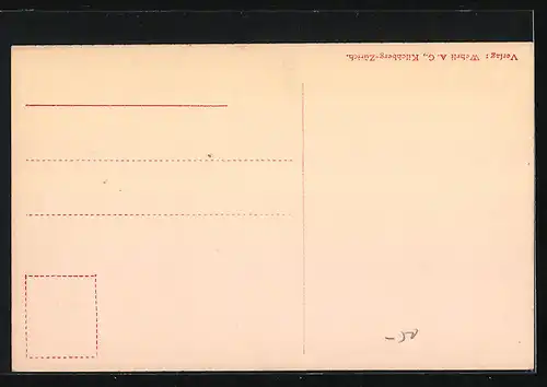 AK Mürren, Gesamtansicht mit Jungfrauengruppe