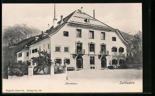 AK Samaden, Gasthaus Plantahaus
