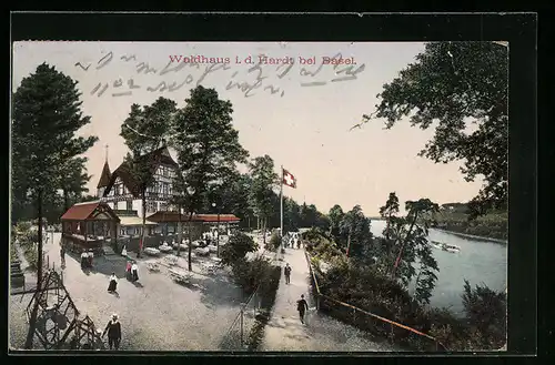 AK Basel, Restaurant Waldhaus in der Hardt